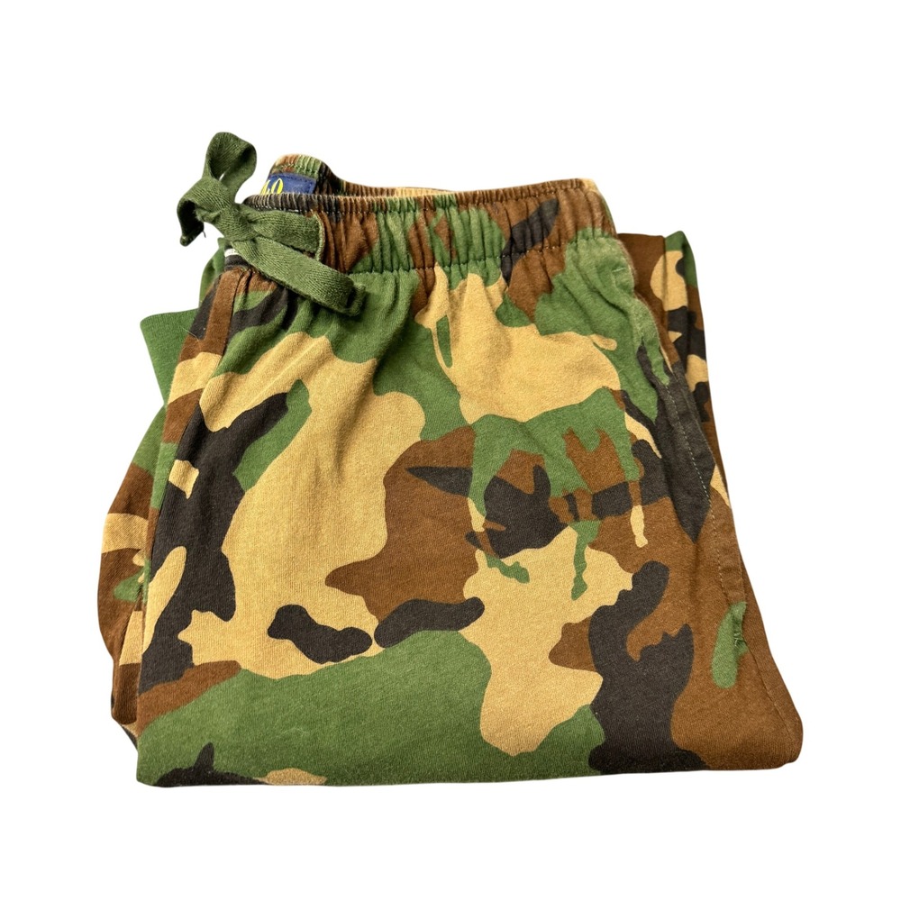 Polo Ralph Lauren‎ Sleepwear Mens Small Camouflage Green Loungewear